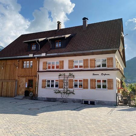 Apartament Haus Oyben Bad Hindelang Zewnętrze zdjęcie