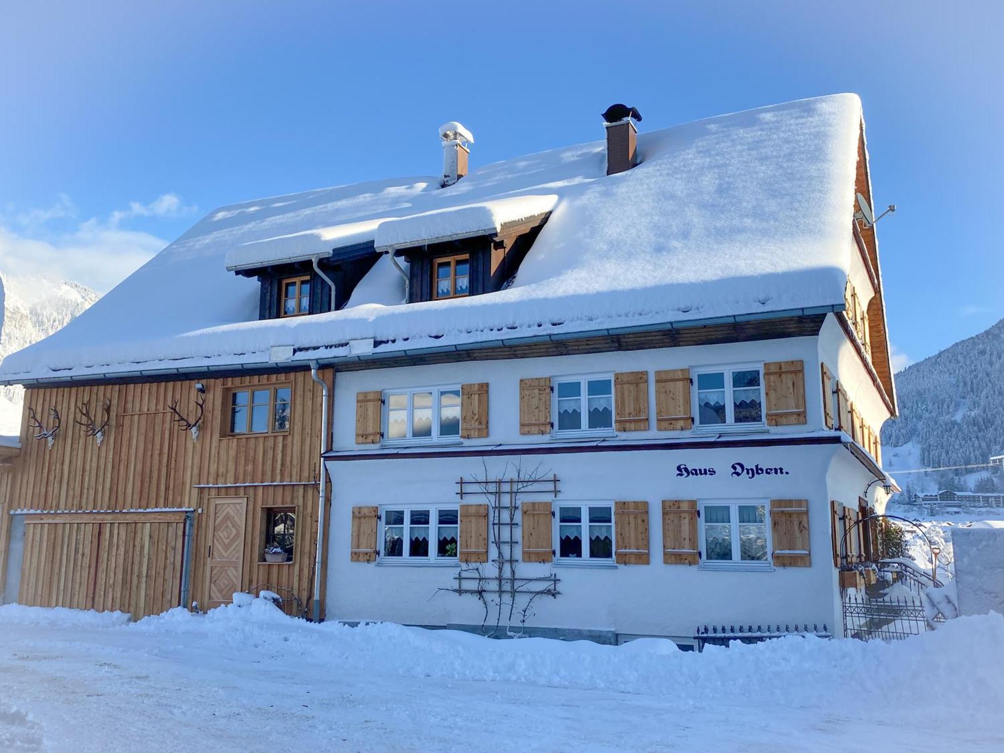 Apartament Haus Oyben Bad Hindelang Zewnętrze zdjęcie